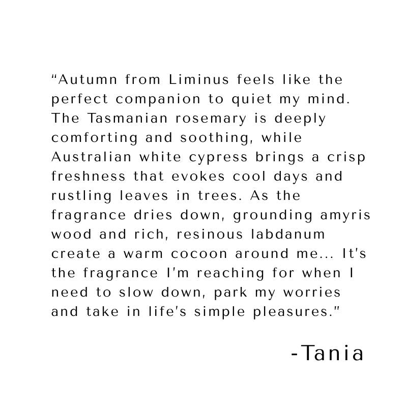 Autumn: Tasmanian natural perfume rollerball - Liminus
