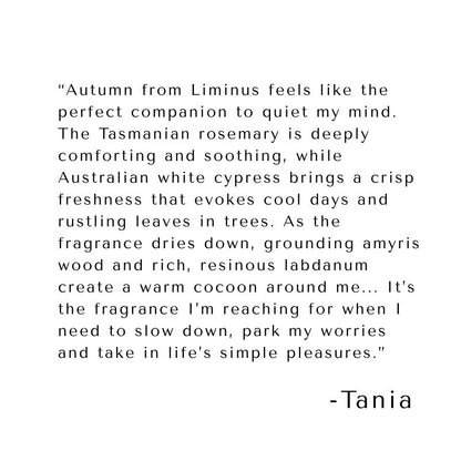Autumn: Tasmanian natural perfume rollerball - Liminus
